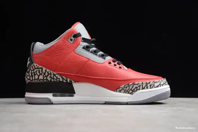 MaikeSneakers Jordan Cement 3 Air Red CK5692-600 0626
